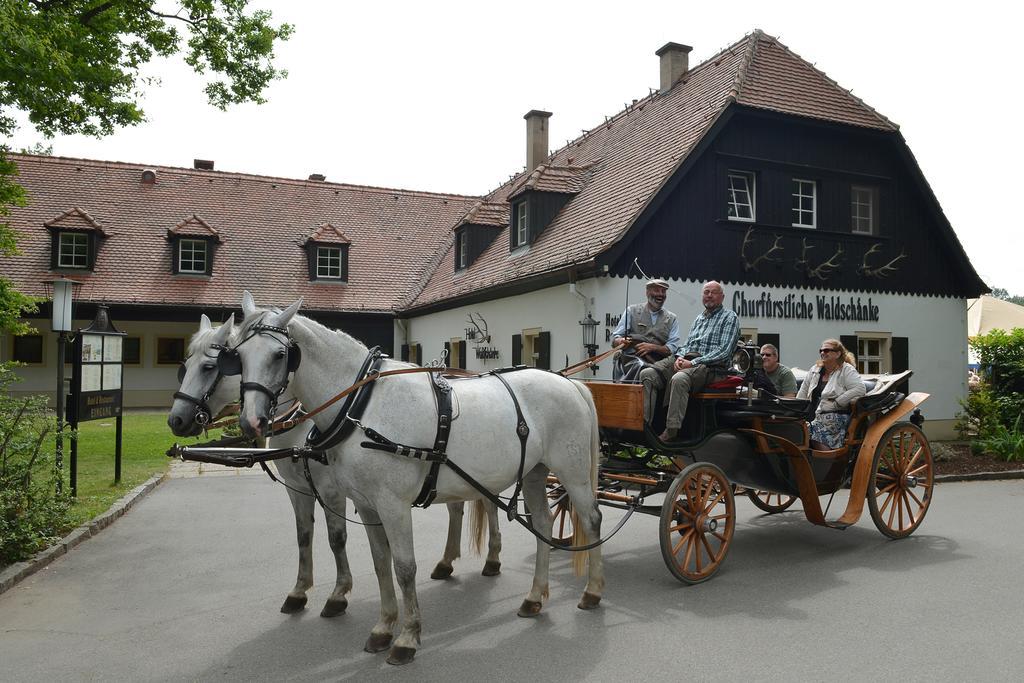 ホテル Churfuerstliche Waldschaenke モーリッツブルク エクステリア 写真